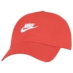 Boné Aba Curva Nike Strapback Club U Cb Fut Wsh - Adulto VERMELHO