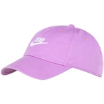 Boné Aba Curva Nike Strapback Club U Cb Fut Wsh - Adulto ROXO CLARO/BRANCO