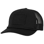 Boné Aba Curva Nike Dri-Fit Rise Snapback - Adulto Preto/Preto