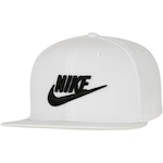 Boné Aba Reta Nike Snapback Dri-Fit PRO S FB FUT L Adulto Branco/Branco