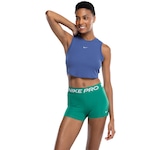 Blusa Cropped Regata Feminina Nike Sportswear Essentials AZUL CLARO