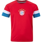 Camiseta Bayern de Munique Infantil Boleiro VERMELHO