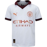 Camisa Manchester II 23 Puma Infantil Torcedor BRANCO