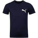 Camiseta Infantil Puma Manga Curta Active Small AZUL ESCURO