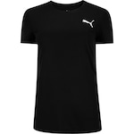 Camiseta Feminina Puma Manga Curta Active PRETO