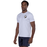 Camiseta do Vasco da Gama Masculina Embossed BRANCO