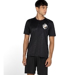 Camiseta do Vasco da Gama Masculina Embossed PRETO