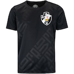 Camiseta do Vasco da Gama Infantil Embossed PRETO