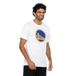 Camiseta Golden State Warriors Masculina NBA Transfer Off White