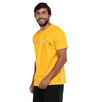 Camiseta do Los Angeles Lakers NBA Masculina Basic Logo AMARELO