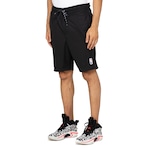 Bermuda Masculina NBA Logoman PRETO