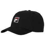 Boné Fila Aba Curva Tennis Snapback Team Uni- Adulto PRETO