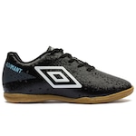 Chuteira Futsal Umbro Adamant - Júnior PRETO/BRANCO