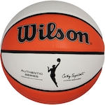 Bola de Basquete NBA Auth Indoor Outdoor 6 Marrom/Branco