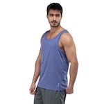 Camiseta Regata Masculina Oxer Flat Respirabilidade AZUL