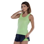 Camiseta Regata Feminina Oxer Flat Respirável VERDE CLARO