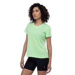 Camiseta Feminina Oxer Manga Curta Flat Respirável VERDE CLARO