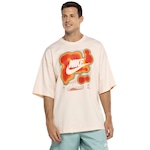 Camiseta Masculina Nike Manga Curta Sportswear OS OC Pk2 LARANJA CLARO