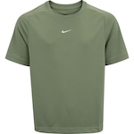 Camiseta Júnior Nike Manga Curta Dri-Fit Multi SS TO VERDE CLARO