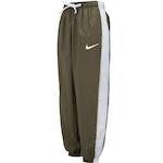 Calça Infantil Nike Sportwear WVN TRND VERDE ESCURO