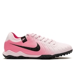 Chuteira Society Nike Tiempo Legend 10 Pro - Adulto Rosa Cla/Preto