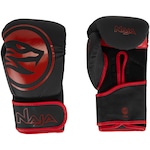 Luvas de Boxe Muay Thai Naja Viper 10 OZ Adulto PRETO/VERMELHO