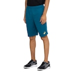 Bermuda Masculina ASICS Malha Recorte Lateral AZUL ESCURO