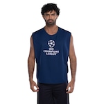 Colete Masculino UCL Treino Futebol AZUL ESCURO