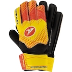 Luvas de Goleiro Poker Training Focus Júnior Amarelo/Laranja