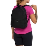 Mochila Oxer Básica com Bolso Seguro PRETO/PRATA