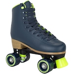 Patins Oxer Retrô 4 Rodas Adulto AZUL/VERDE CLA