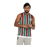 Camiseta Regata do Fluminense Braziline Masculina Division VINHO/VERDE