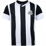 Camiseta do Santos Infantil Season PRETO/BRANCO