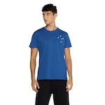 Camiseta do Cruzeiro Braziline Masculina Colloquial AZUL