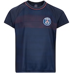 Camiseta PSG Infantil Web AZUL ESCURO