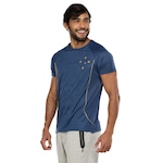 Camiseta do Cruzeiro Masculina Braziline Affix AZUL ESCURO