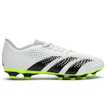 Chuteira de Campo Predator Accuracy 4 adidas - Infantil BRANCO/PRETO