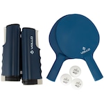 Conjunto Tennis de Mesa Vollo com 6 Peças AZUL