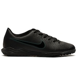 Chuteira Society Nike Tiempo Legend 10 Club - Adulto PRETO/VERDE ESCURO