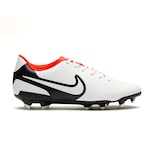 Chuteira de Campo Nike Tiempo Legend 10 Club - Adulto BRANCO/PRETO