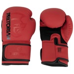 Luvas de Boxe Pretorian Muay Thai First 10 OZ Adulto Vermelho/Preto