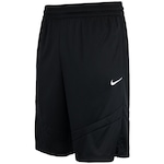 Bermuda Masculina Nike Dri-Fit Basquete Icon 11In Preto/Preto