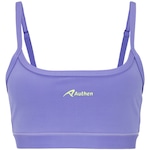 Top Fitness sem Bojo Authen Média Sustentação Essential Run Trot Adulto Lilas