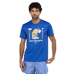 Camiseta Masculina Nike Manga Curta Dri-Fit RLGD Humor 2 AZUL CLARO