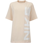 Camiseta Feminina Nike Manga Curta Sportswear Tee Air ROSA CLA/BRANCO