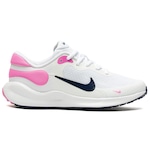 Tênis Infantil Nike Revolution 7 Gs Branco/Rosa Esc