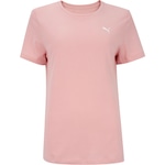 Camiseta Feminina Puma Essentials Small Cat Logo ROSA