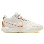 Tênis Nike Lebron XXI - Masculino Bege/Branco