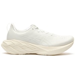 Tênis ASICS Novablast 4 - Masculino Branco/Branco