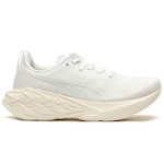 Tênis ASICS Novablast 4 - Feminino Branco/Branco